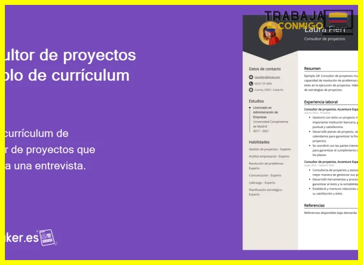 Descartar proyectos irrelevantes para el sector o el rol específico