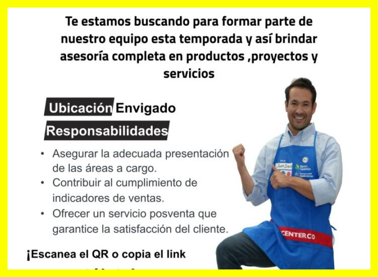 Áreas de Oportunidad Laboral en Homecenter