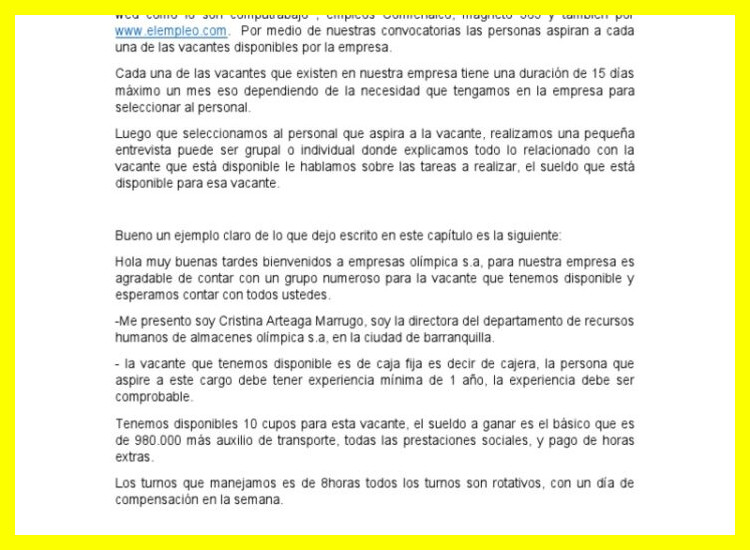 ¿Cómo es el Proceso de Selección en Olímpica Trabaja con Nosotros?
