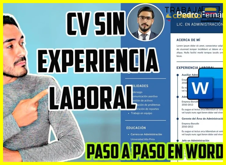 ¿Cómo armar un CV SIN EXPERIENCIA - YouTube?