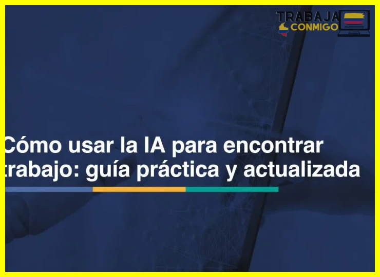 ¿Cómo usar la IA para encontrar trabajo: guía práctica - Audiolís?