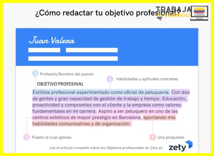 Identificación de tus habilidades y metas laborales concretas