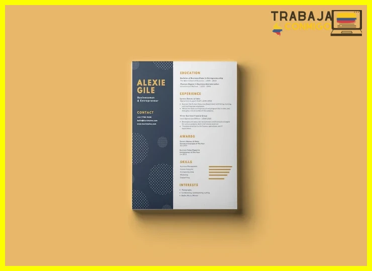 Qué son los currículums creativos para diseñadores
